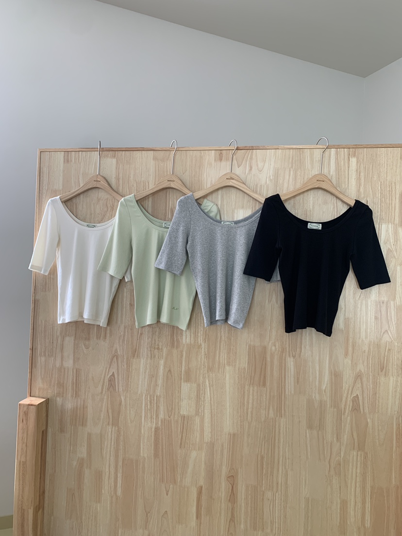 MOVENNE韓國直郵女士新款真品休閑時尚熱賣26春夏職業T恤MOVENNET恤