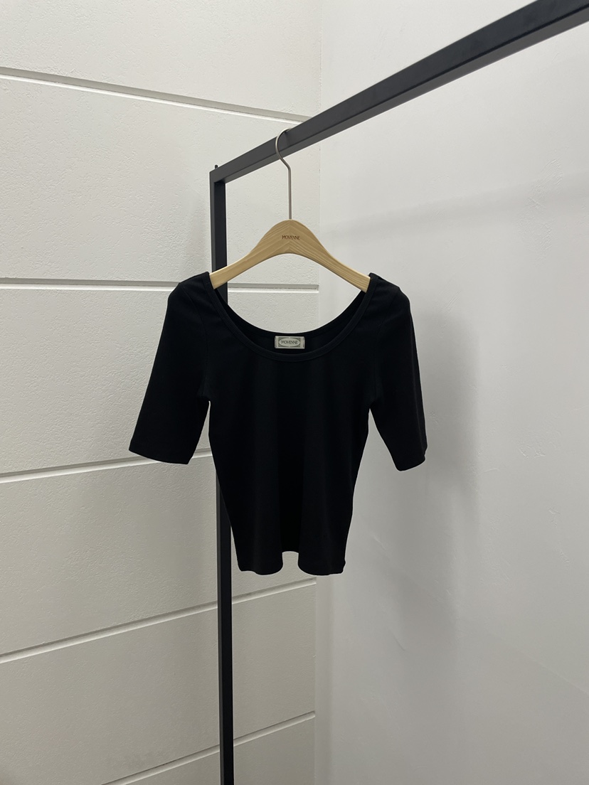 MOVENNE韓國直郵女士新款真品休閑時尚熱賣26春夏職業T恤MOVENNET恤圖色5