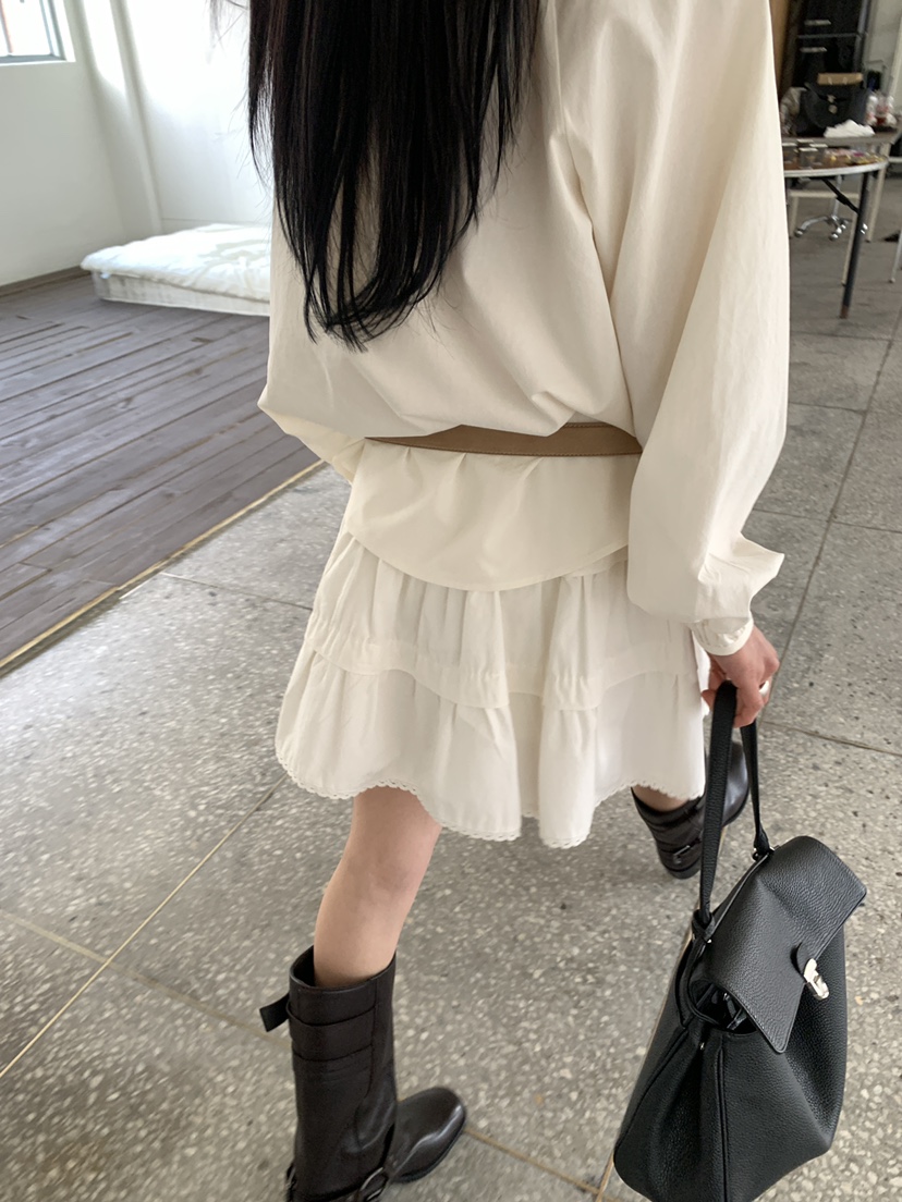 MOVENNE東大門實拍女裝新品26春夏人氣休閑時尚熱賣推薦短裙MOVENNE短裙