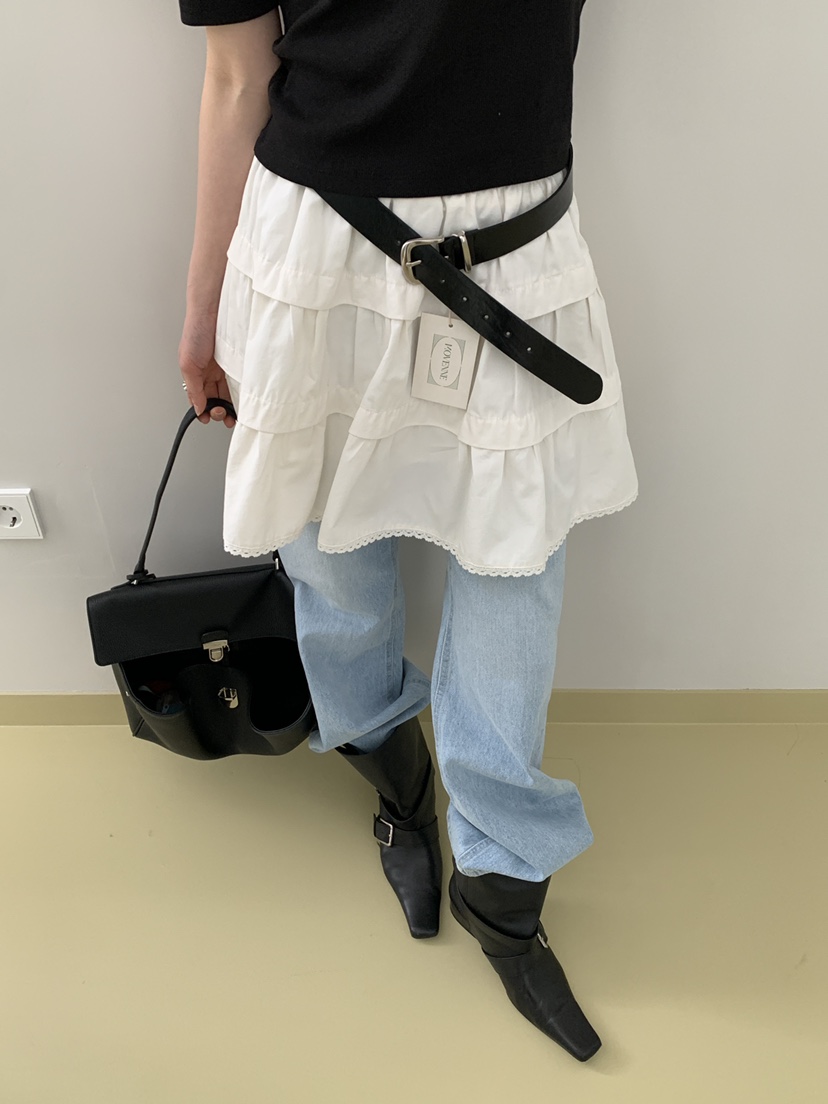 MOVENNE東大門實拍女裝新品26春夏人氣休閑時尚熱賣推薦短裙MOVENNE短裙