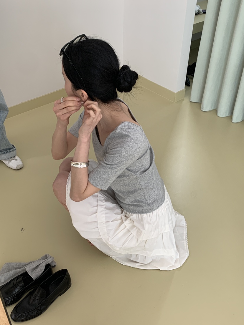 MOVENNE東大門實拍女裝新品26春夏人氣休閑時尚熱賣推薦短裙MOVENNE短裙