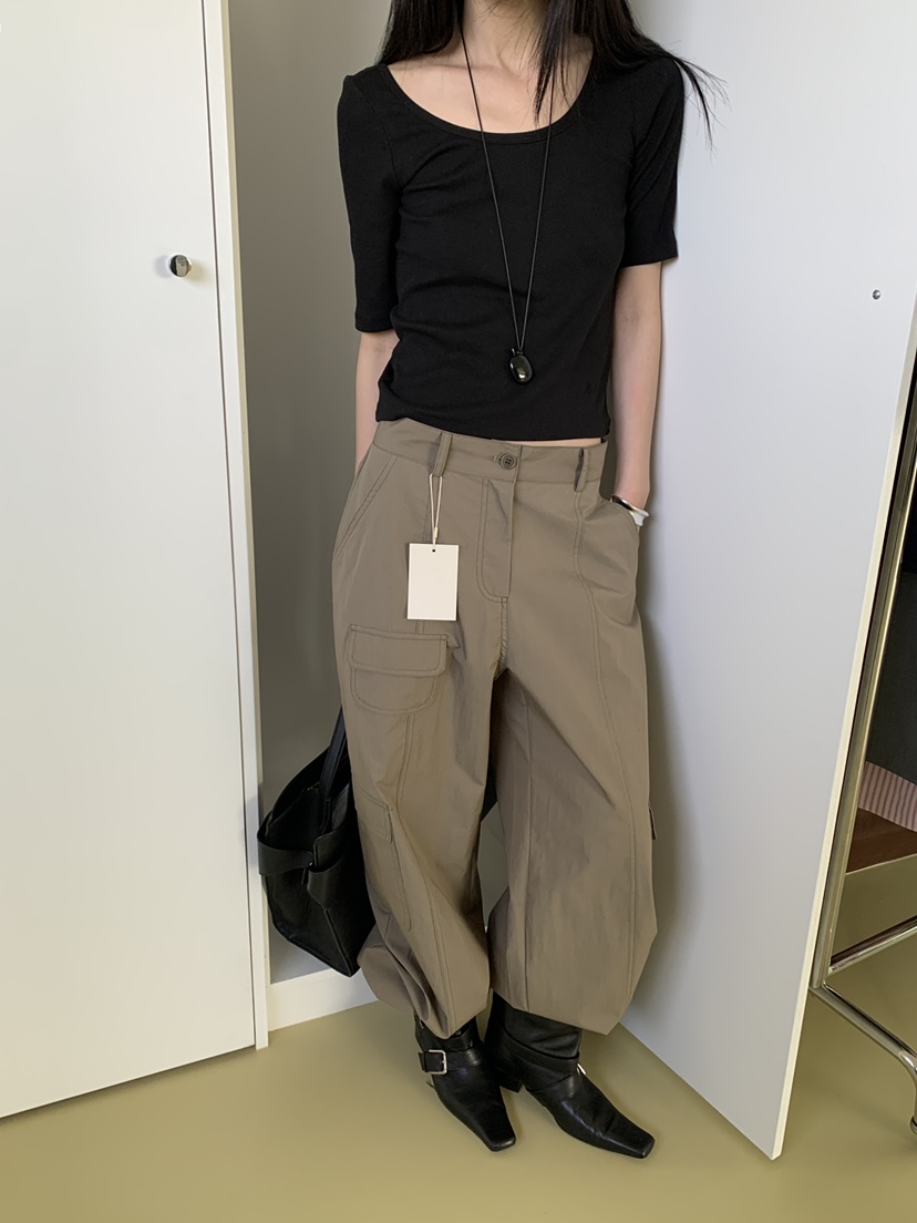 MOVENNE韓國直郵女裝新款休閑人氣26春夏真品時尚推薦休閑褲MOVENNE休閑褲