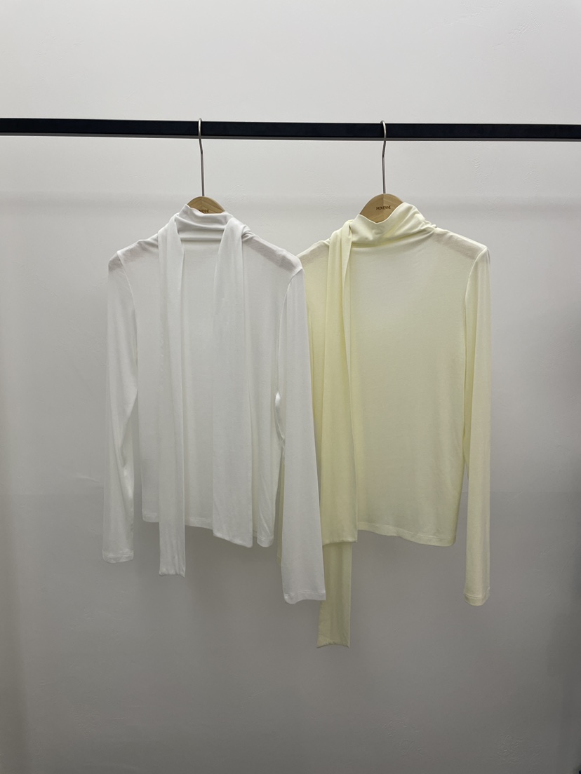 MOVENNE東大門直郵女裝新品推薦時尚26春夏人氣長袖T恤絲綢MOVENNE長袖T恤