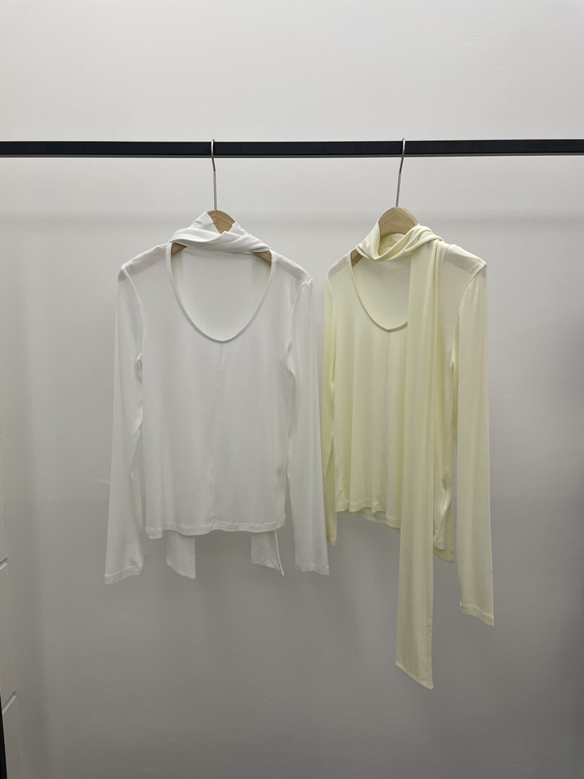 MOVENNE東大門直郵女裝新品推薦時尚26春夏人氣長袖T恤絲綢MOVENNE長袖T恤