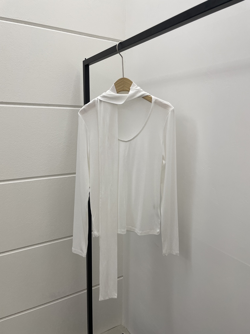 MOVENNE東大門直郵女裝新品推薦時尚26春夏人氣長袖T恤絲綢MOVENNE長袖T恤