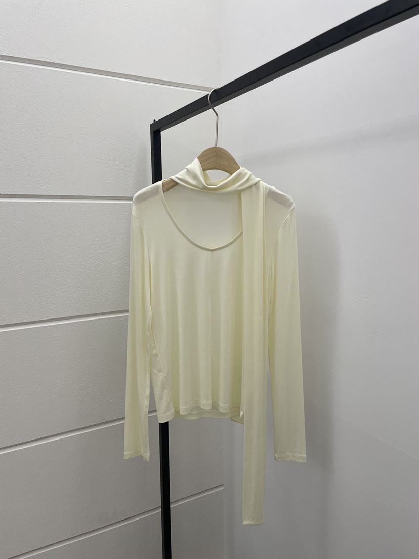 MOVENNE東大門直郵女裝新品推薦時尚26春夏人氣長袖T恤絲綢MOVENNE長袖T恤