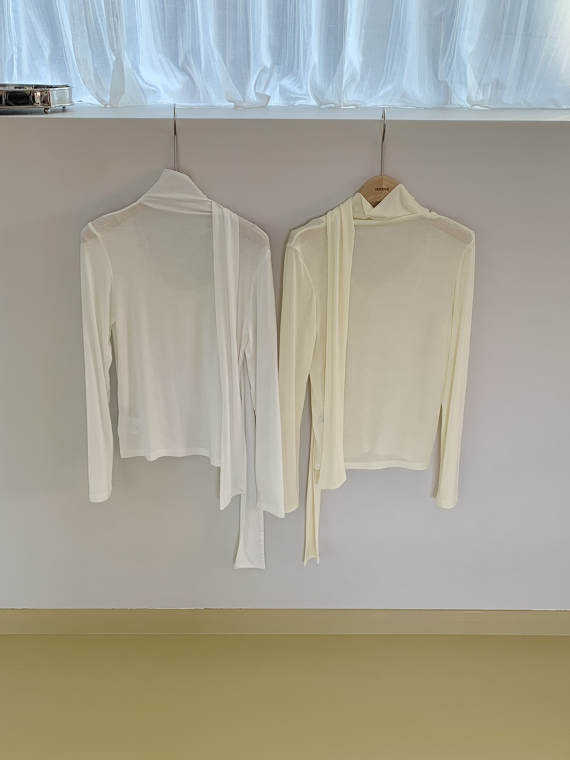 MOVENNE東大門直郵女裝新品推薦時尚26春夏人氣長袖T恤絲綢MOVENNE長袖T恤