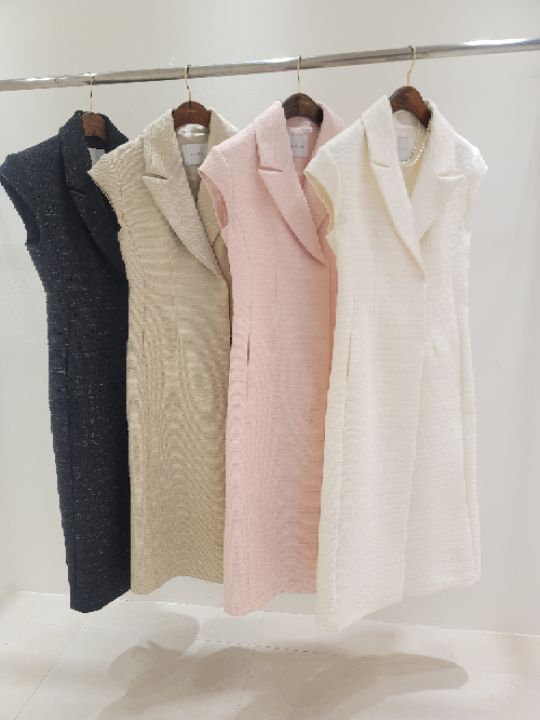 CATS東大門實拍女士新款休閑時尚26春夏推薦連衣裙不含內搭CAT.S連衣裙