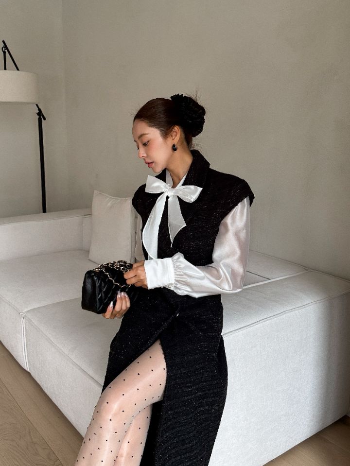 CATS東大門實拍女士新款休閑時尚26春夏推薦連衣裙不含內搭CAT.S連衣裙