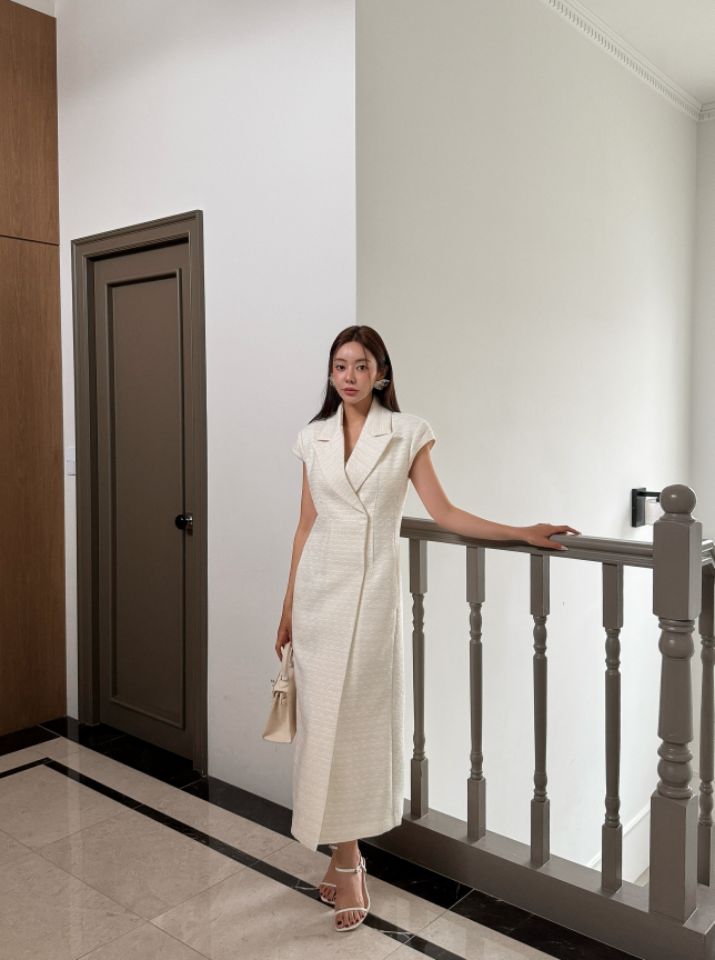 CATS東大門實拍女士新款休閑時尚26春夏推薦連衣裙不含內搭CAT.S連衣裙