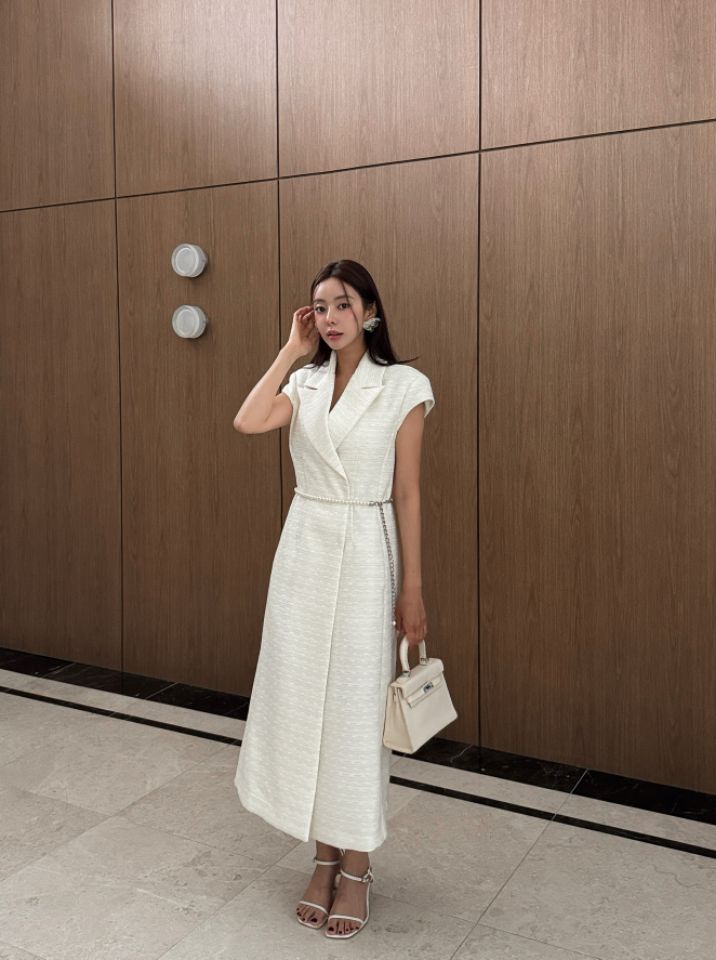 CATS東大門實拍女士新款休閑時尚26春夏推薦連衣裙不含內搭CAT.S連衣裙