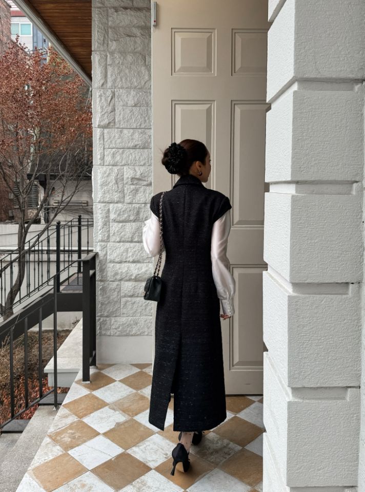 CATS東大門實拍女士新款休閑時尚26春夏推薦連衣裙不含內搭CAT.S連衣裙