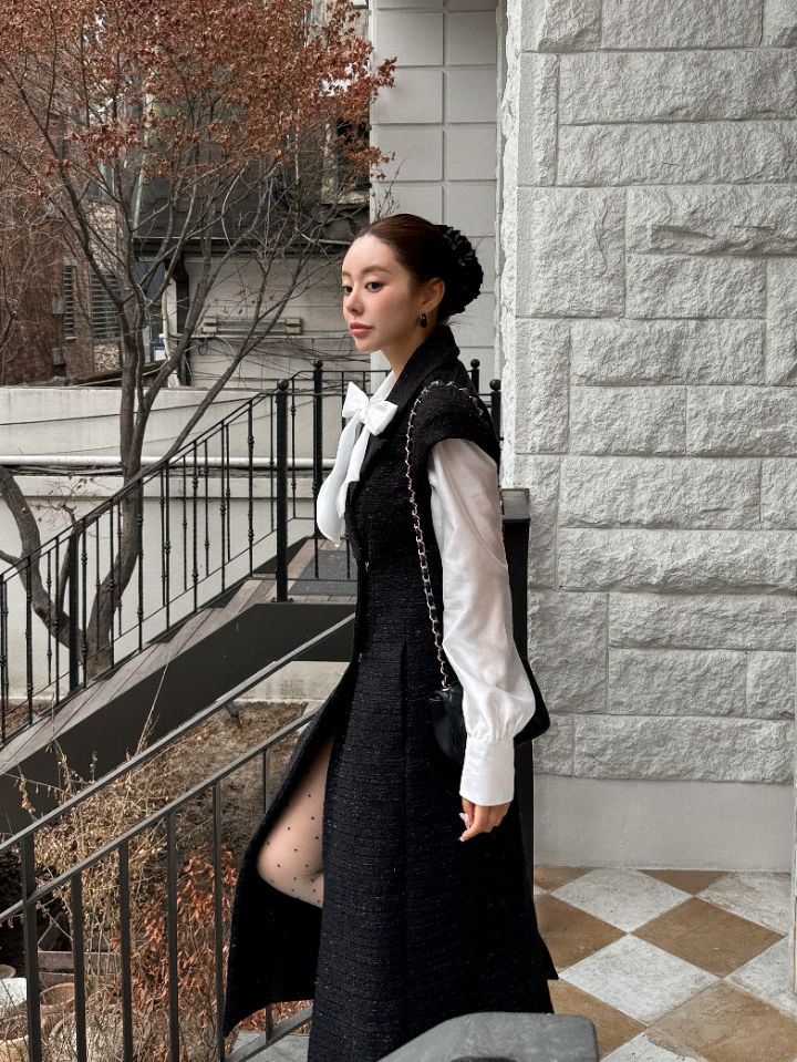 CATS東大門實拍女士新款休閑時尚26春夏推薦連衣裙不含內搭CAT.S連衣裙