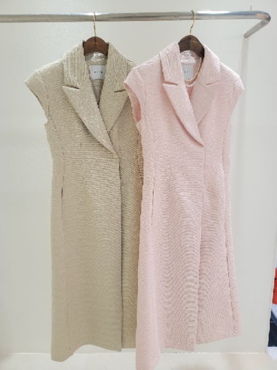 CATS東大門實拍女士新款休閑時尚26春夏推薦連衣裙不含內搭CAT.S連衣裙圖色4左二色