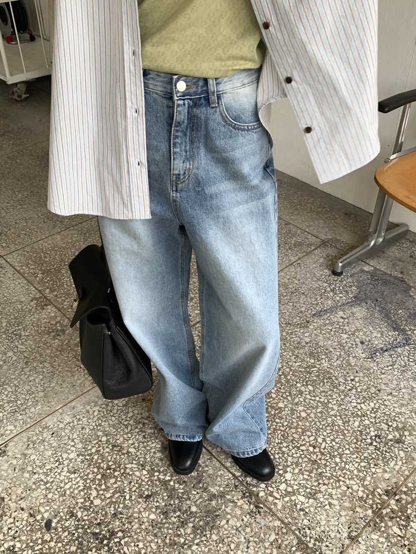 MOVENNE東大門實拍女裝新款熱賣休閑真品26春夏時尚牛仔褲MOVENNE牛仔褲