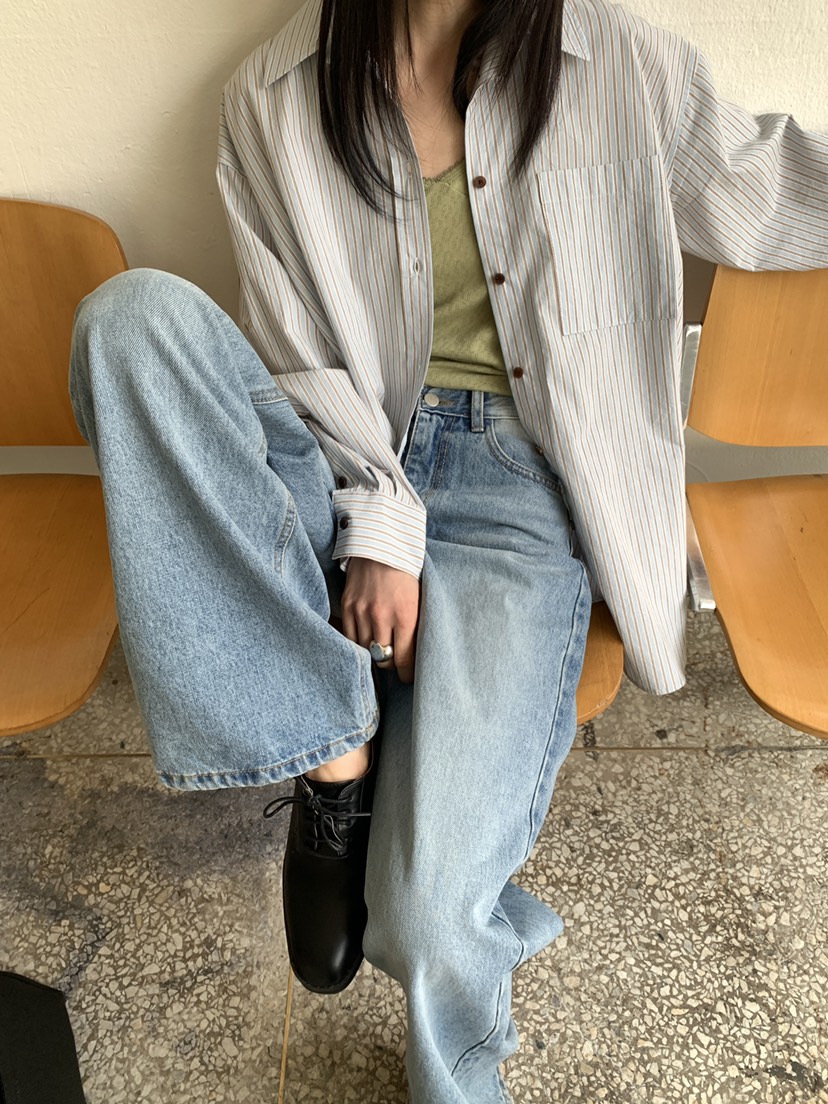 MOVENNE東大門實拍女裝新款熱賣休閑真品26春夏時尚牛仔褲MOVENNE牛仔褲