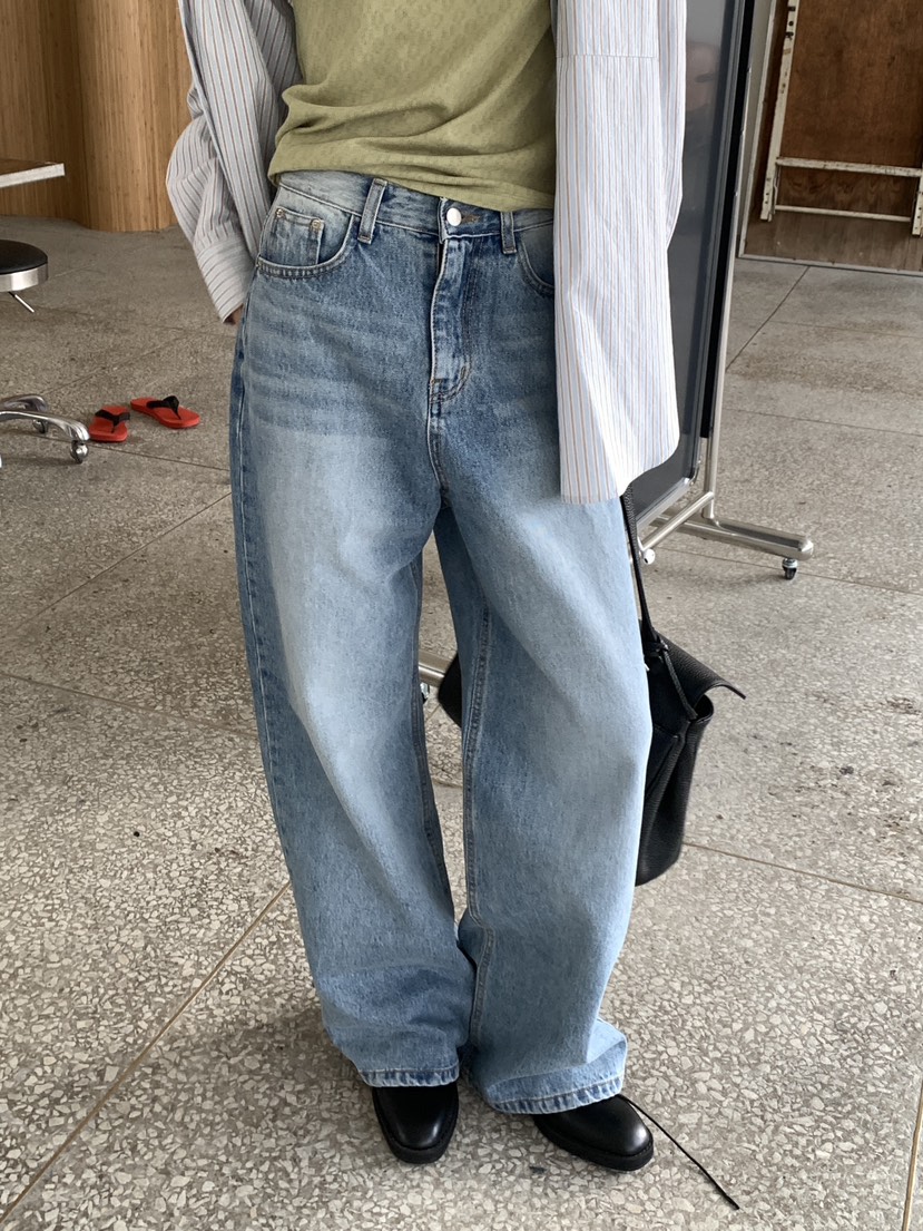 MOVENNE東大門實拍女裝新款熱賣休閑真品26春夏時尚牛仔褲MOVENNE牛仔褲