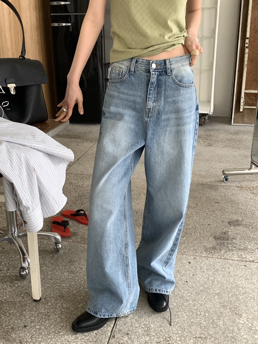 MOVENNE東大門實拍女裝新款熱賣休閑真品26春夏時尚牛仔褲MOVENNE牛仔褲