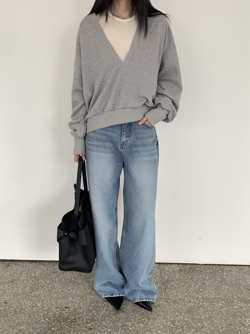 MOVENNE東大門實拍女裝新款熱賣休閑真品26春夏時尚牛仔褲MOVENNE牛仔褲