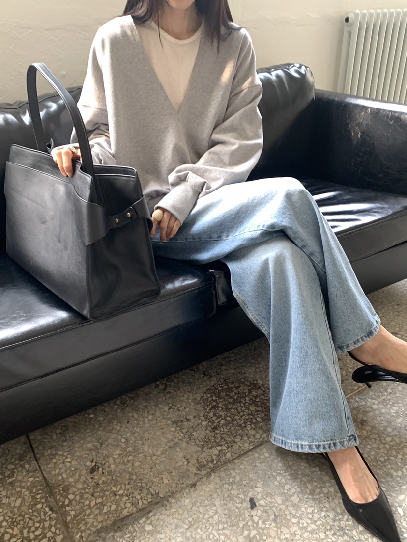 MOVENNE東大門實拍女裝新款熱賣休閑真品26春夏時尚牛仔褲MOVENNE牛仔褲