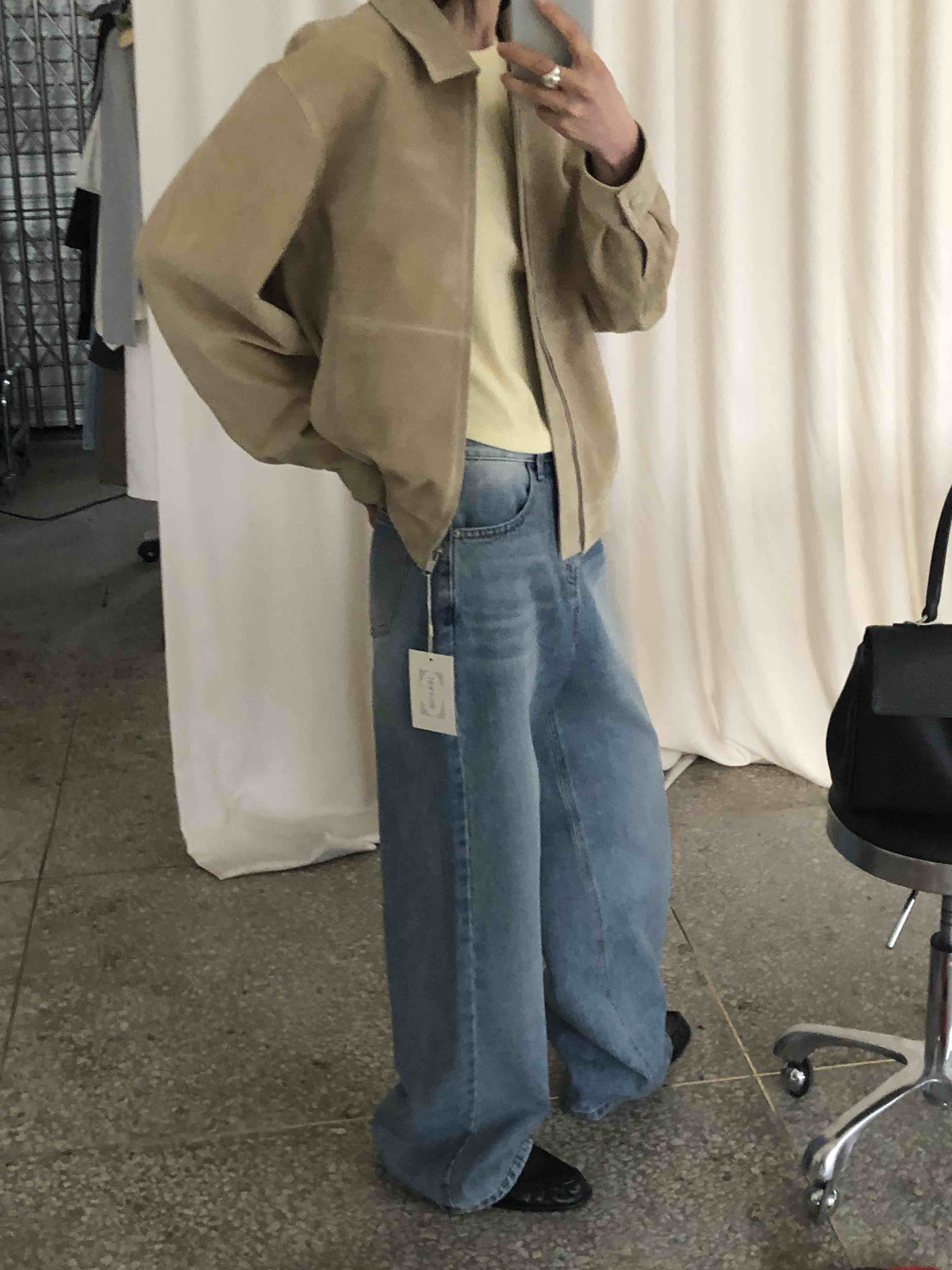 MOVENNE東大門實拍女裝新款熱賣休閑真品26春夏時尚牛仔褲MOVENNE牛仔褲