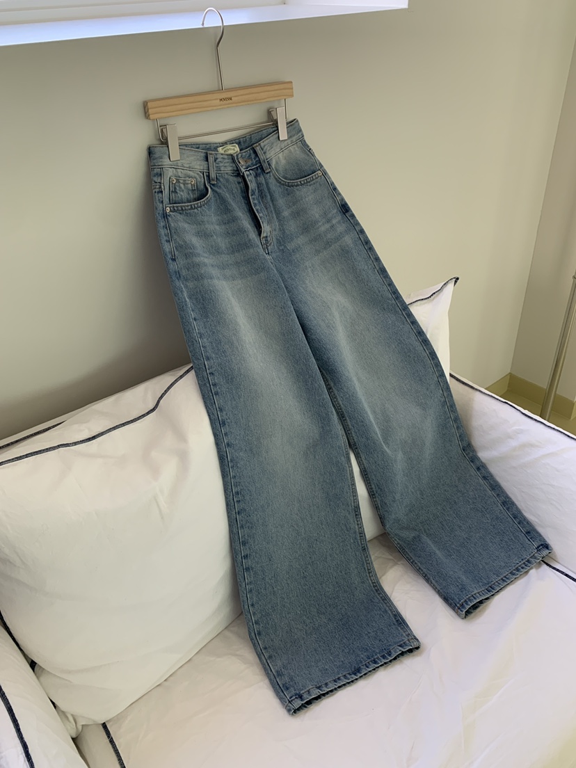 MOVENNE東大門實拍女裝新款熱賣休閑真品26春夏時尚牛仔褲MOVENNE牛仔褲