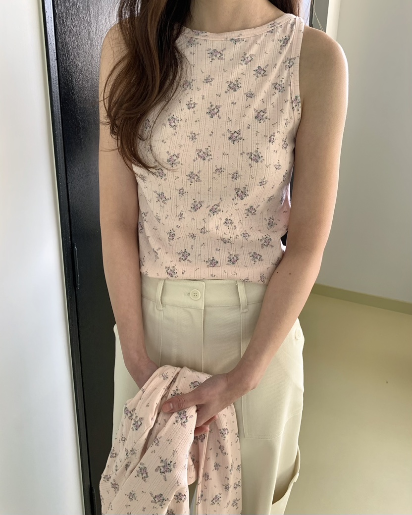 PEBBLE韓國代購女士新款休閑26春夏時尚人氣職業吊帶背心PEBBLE吊帶/背心