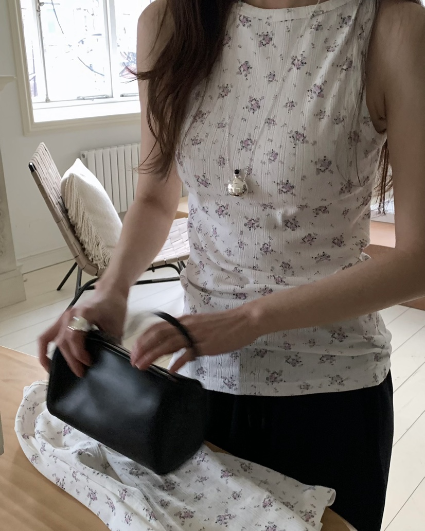 PEBBLE韓國代購女士新款休閑26春夏時尚人氣職業吊帶背心PEBBLE吊帶/背心