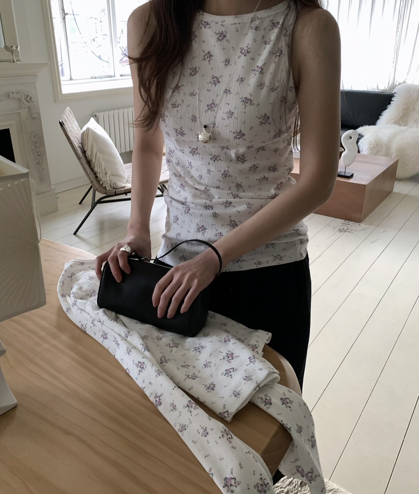 PEBBLE韓國代購女士新款休閑26春夏時尚人氣職業吊帶背心PEBBLE吊帶/背心