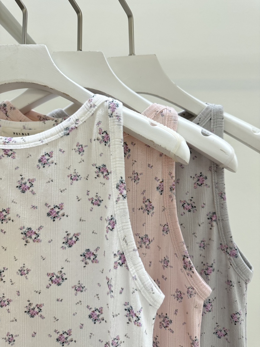 PEBBLE韓國代購女士新款休閑26春夏時尚人氣職業吊帶背心PEBBLE吊帶/背心