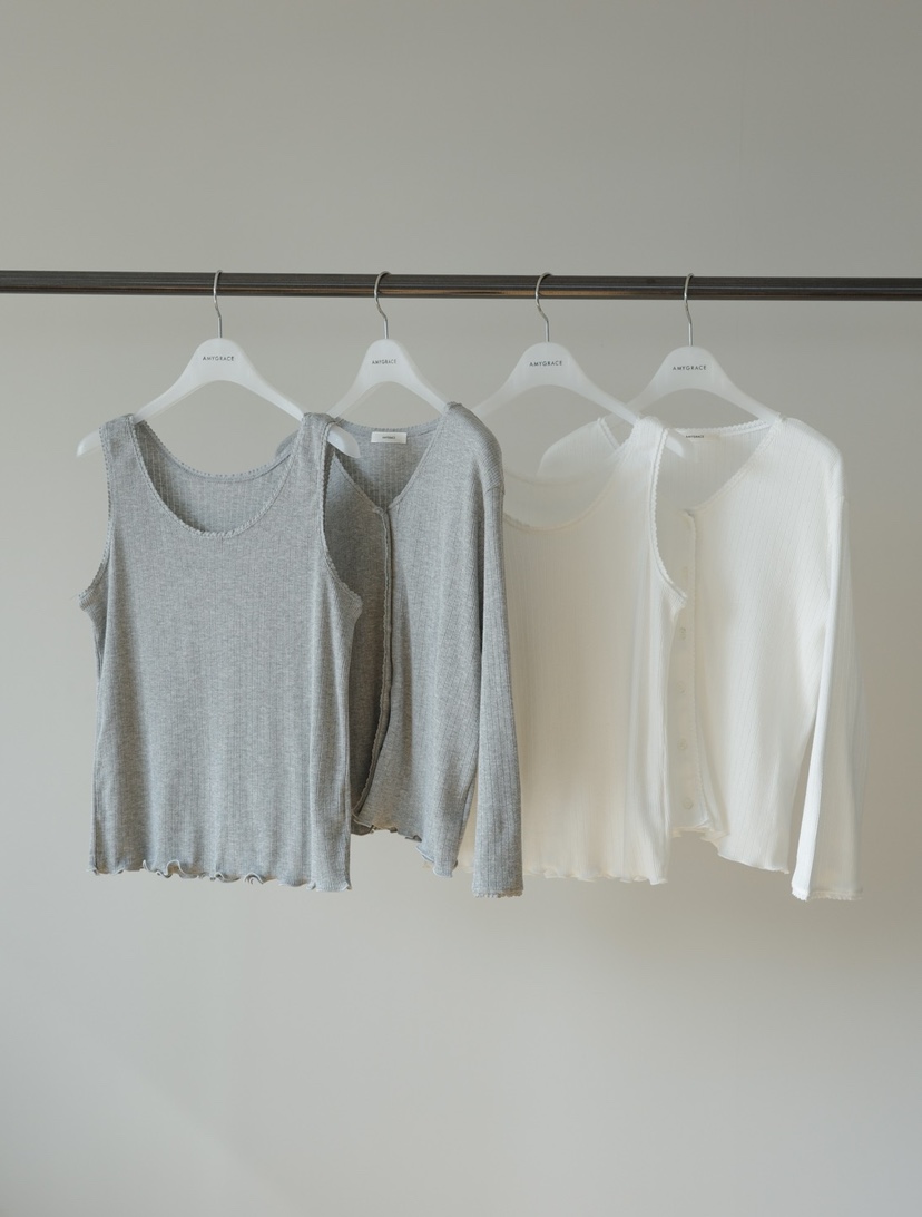 AMY GRACE-A韓國代購女士新品時尚真品套裝套裝蕾絲開衫AMY GRACE-A套裝