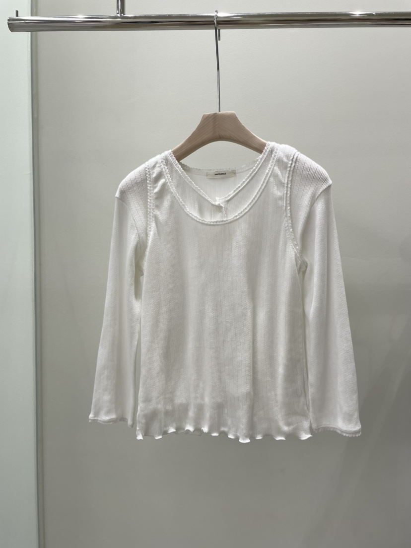 AMY GRACE-A韓國代購女士新品時尚真品套裝套裝蕾絲開衫AMY GRACE-A套裝圖色2