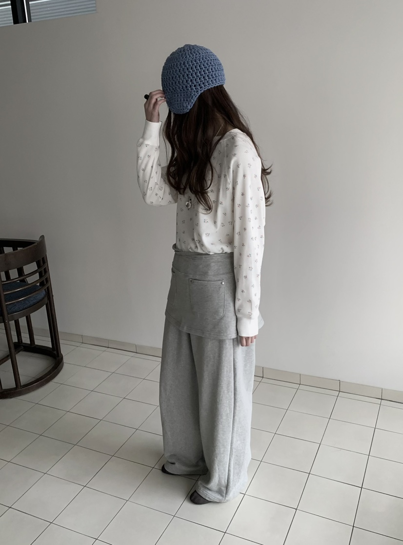 PEBBLE韓國代購女裝新品26春夏人氣熱賣推薦真品休閑長袖T恤PEBBLE長袖T恤