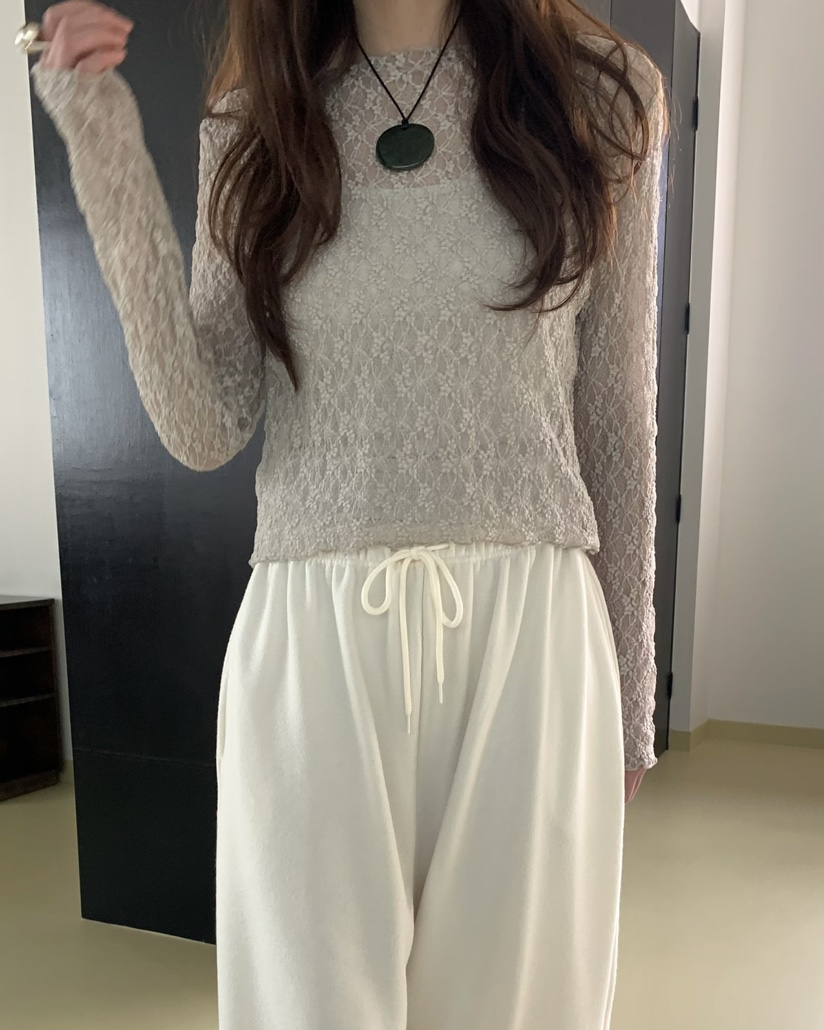 PEBBLE韓國代購女士新款休閑26春夏熱賣真品時尚職業長袖T恤PEBBLE長袖T恤