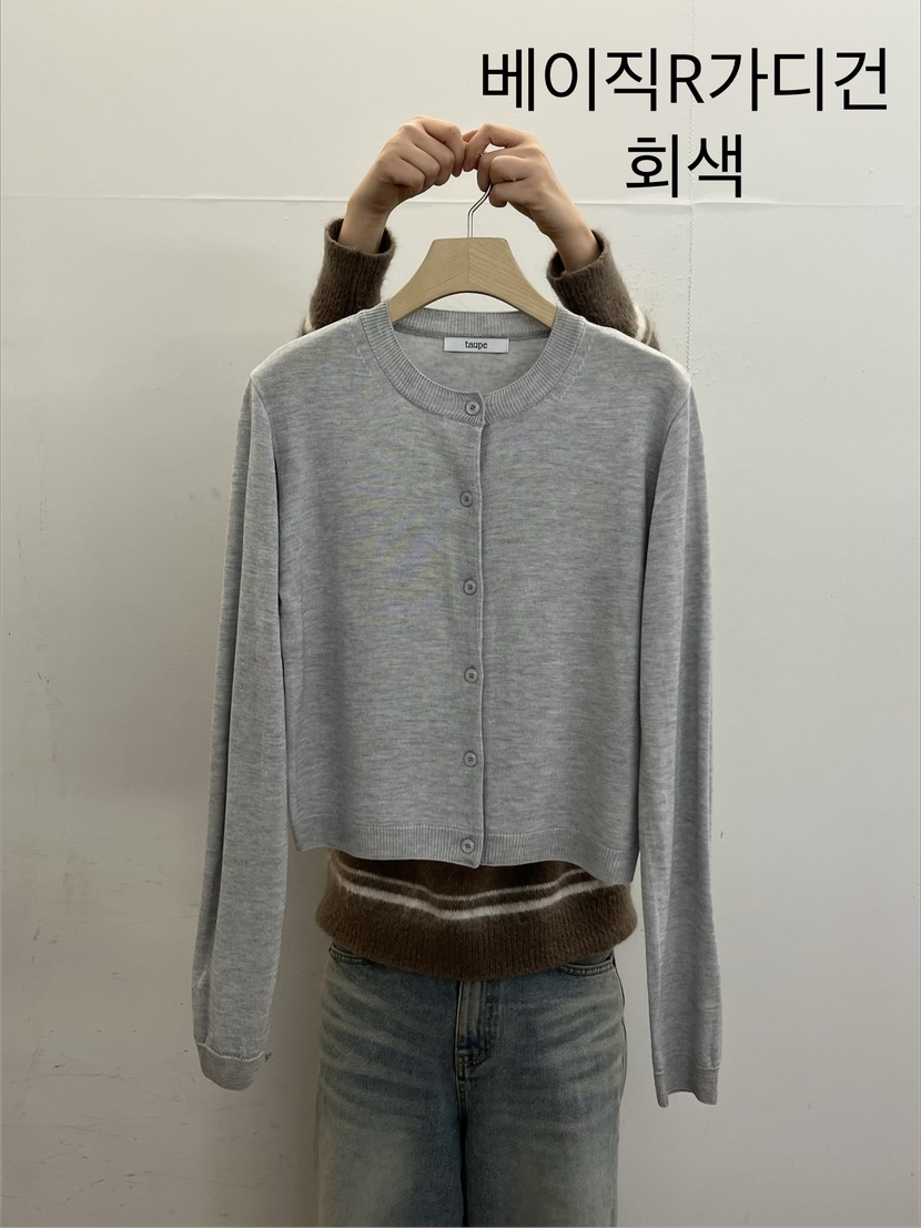 TAUPE韓國代購女裝新品時尚休閑人氣推薦職業針織衫開襟衫TAUPE針織衫圖色1