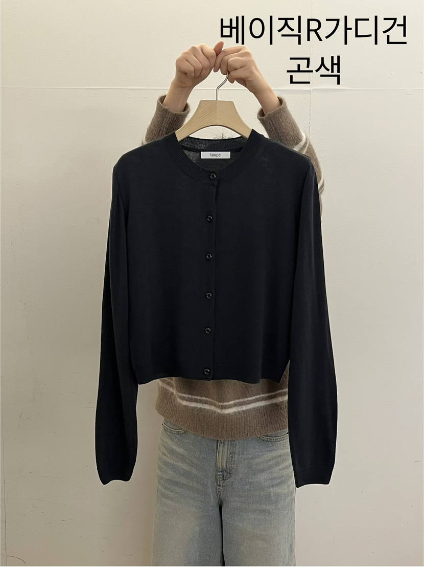 TAUPE韓國代購女裝新品時尚休閑人氣推薦職業針織衫開襟衫TAUPE針織衫圖色3