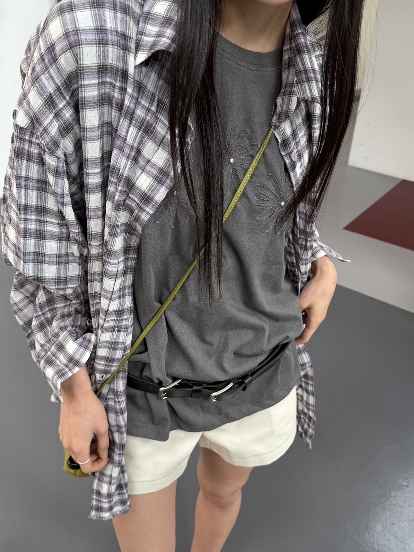 MURMUR東大門實拍女士新款熱賣職業真品人氣T恤不含飾品貼花MURMURT恤