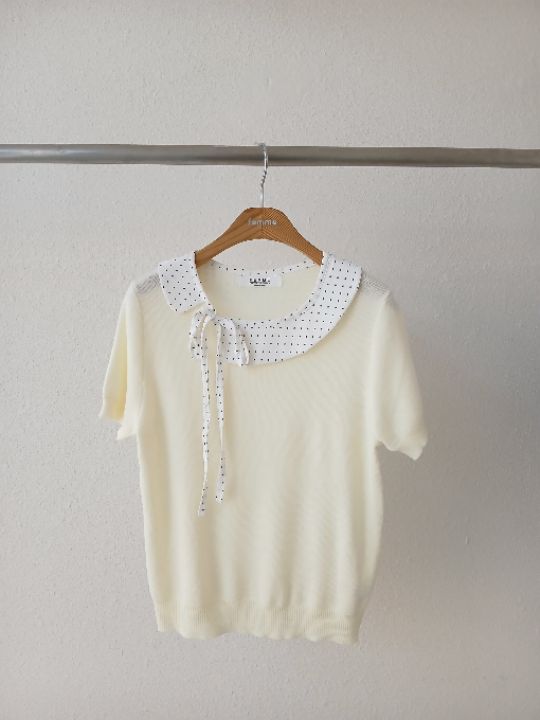 FEMME韓國代購女士新款26春夏熱賣時尚人氣真品休閑針織衫FEMME針織衫圖色3