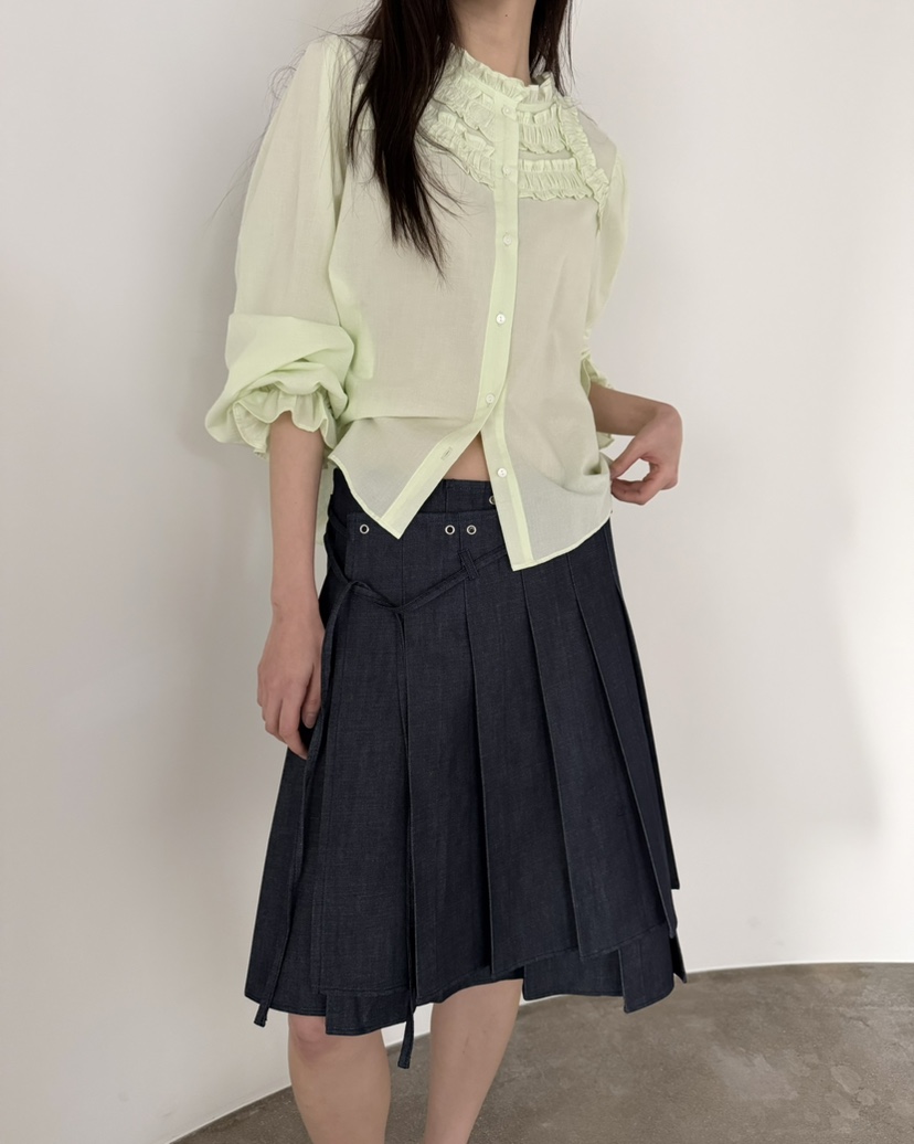 FOSET韓國代購女士新款熱賣人氣推薦26春夏真品襯衫蕾絲衫FOSET襯衫/蕾絲衫