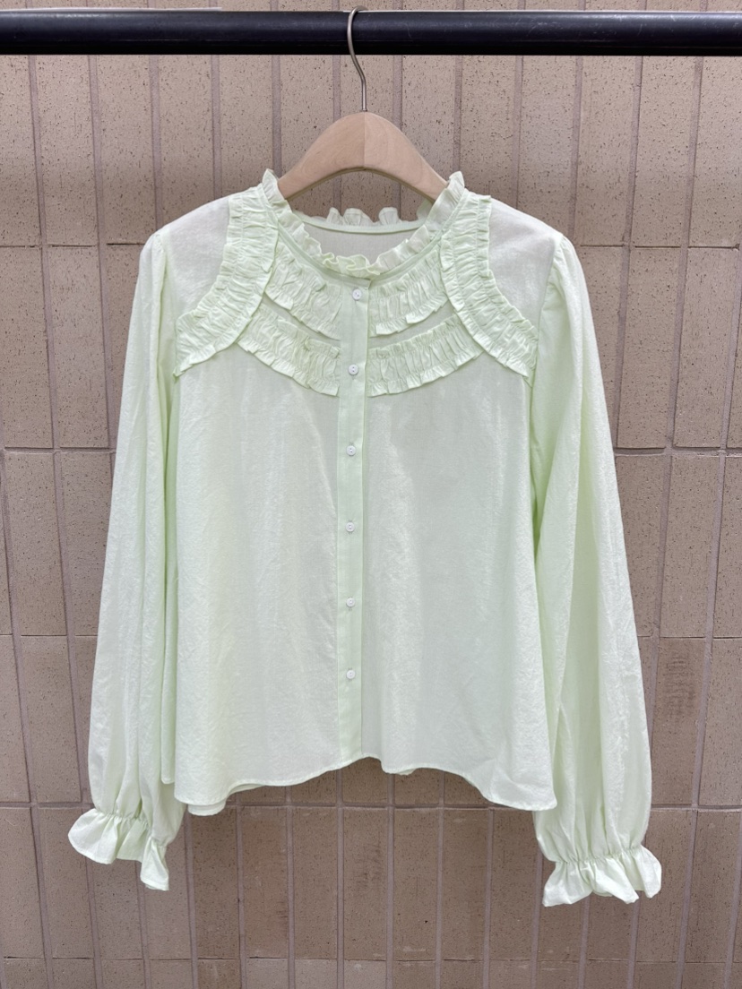 FOSET韓國代購女士新款熱賣人氣推薦26春夏真品襯衫蕾絲衫FOSET襯衫/蕾絲衫圖色1