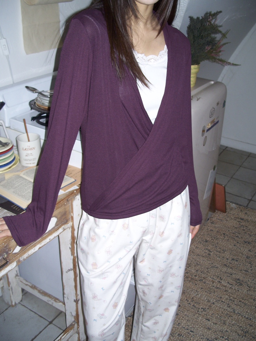 FLASH/I LOVE ME韓國直郵女士新款職業長袖T恤不含內搭FLASH/I LOVE ME長袖T恤