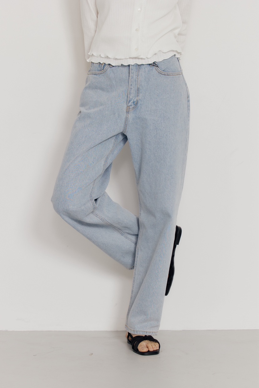 AMY GRACE-A韓國直郵女裝新品時尚職業真品休閑人氣牛仔褲AMY GRACE-A牛仔褲