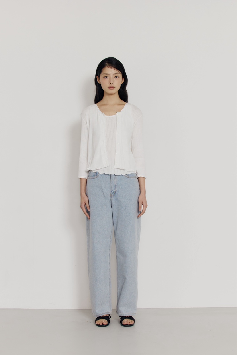 AMY GRACE-A韓國直郵女裝新品時尚職業真品休閑人氣牛仔褲AMY GRACE-A牛仔褲