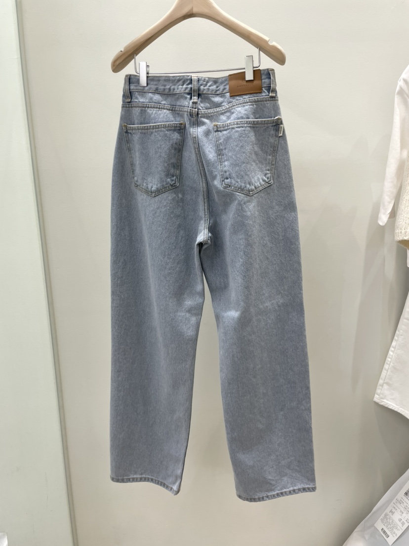 AMY GRACE-A韓國直郵女裝新品時尚職業真品休閑人氣牛仔褲AMY GRACE-A牛仔褲