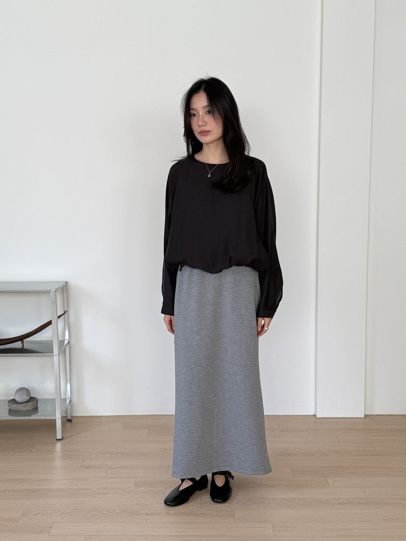 AMY GRACE-A東大門代購女士新款人氣熱賣推薦休閑長裙天絲AMY GRACE-A長裙