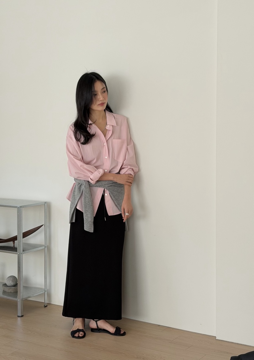 AMY GRACE-A東大門代購女士新款人氣熱賣推薦休閑長裙天絲AMY GRACE-A長裙