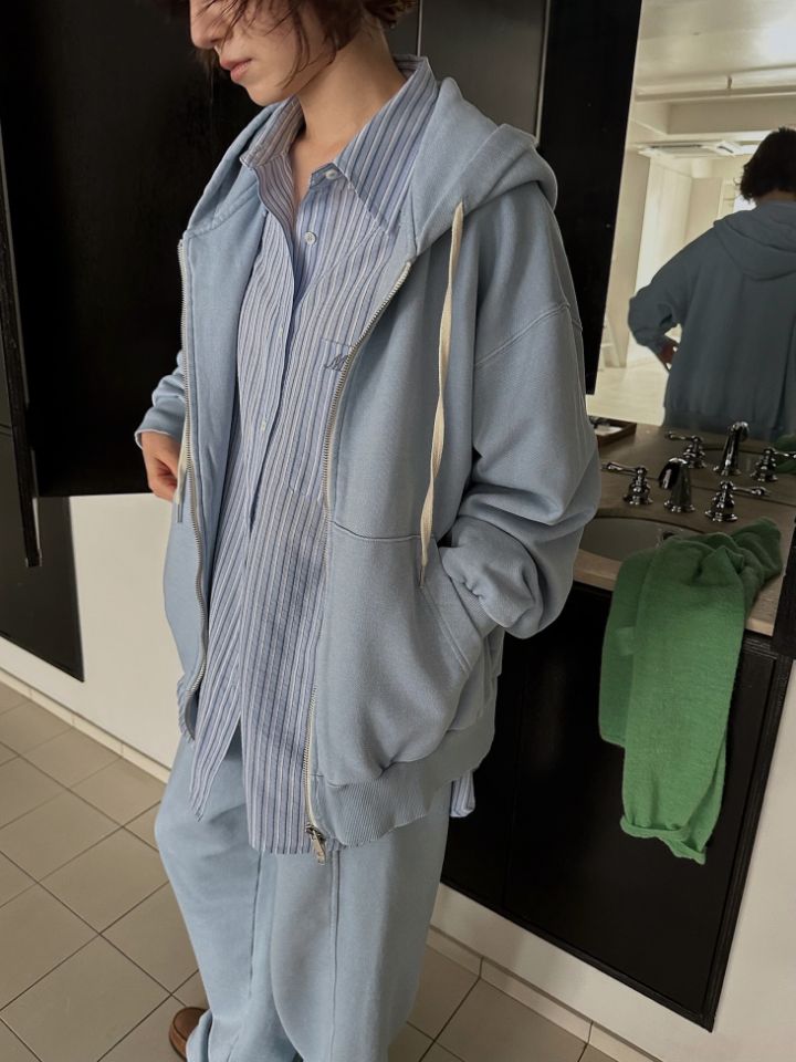 MARE東大門代購女裝新款推薦人氣26春夏時尚職業夾克拉鏈MARE夾克圖色2