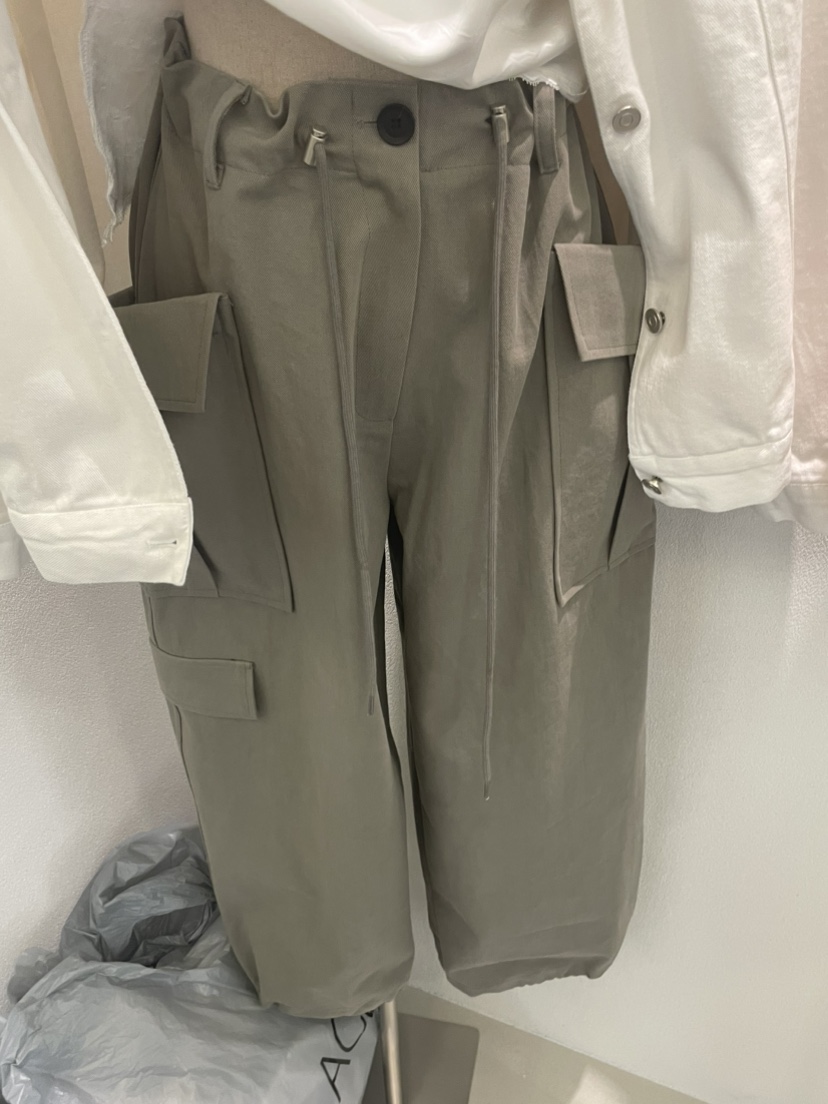 NOB東大門實拍女士新品推薦熱賣人氣時尚休閑休閑褲工裝褲NOB休閑褲圖色2