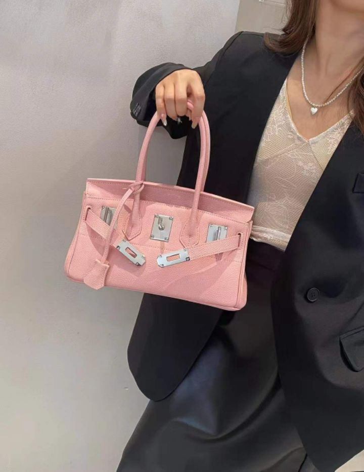 TROUVAILLE東大門直郵女裝新款職業推薦手拿包腋下包牛皮TROUVAILLE手拿包/腋下包