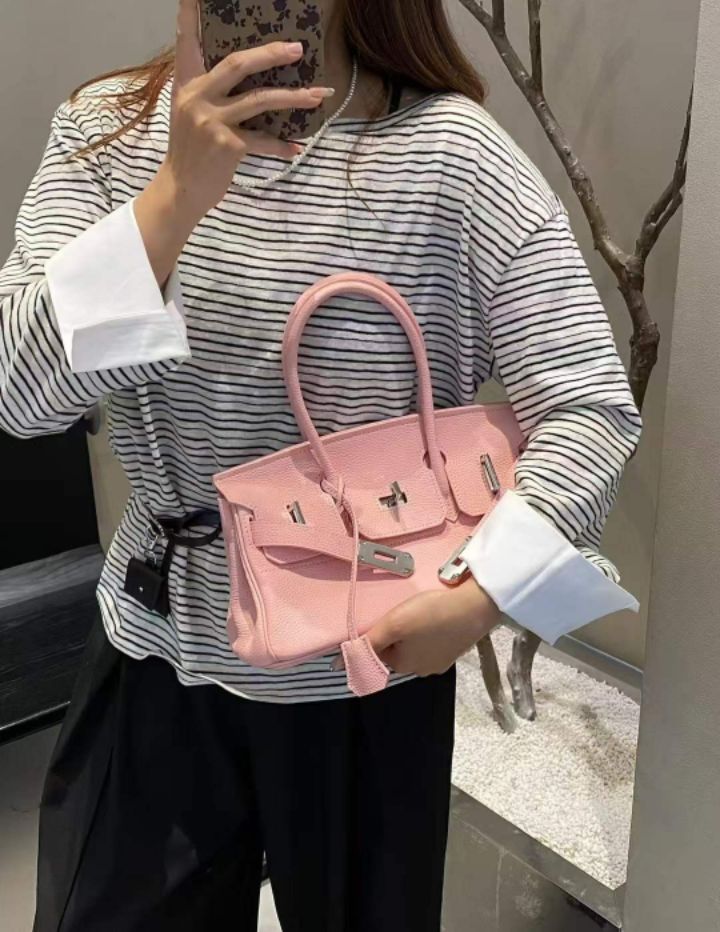 TROUVAILLE東大門直郵女裝新款職業推薦手拿包腋下包牛皮TROUVAILLE手拿包/腋下包